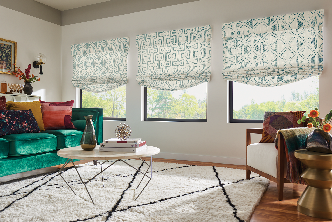 Relaxed Roman Shades
