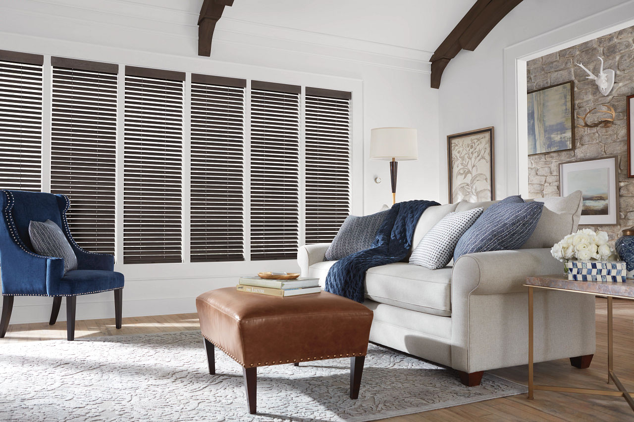 Wood Blinds Stained