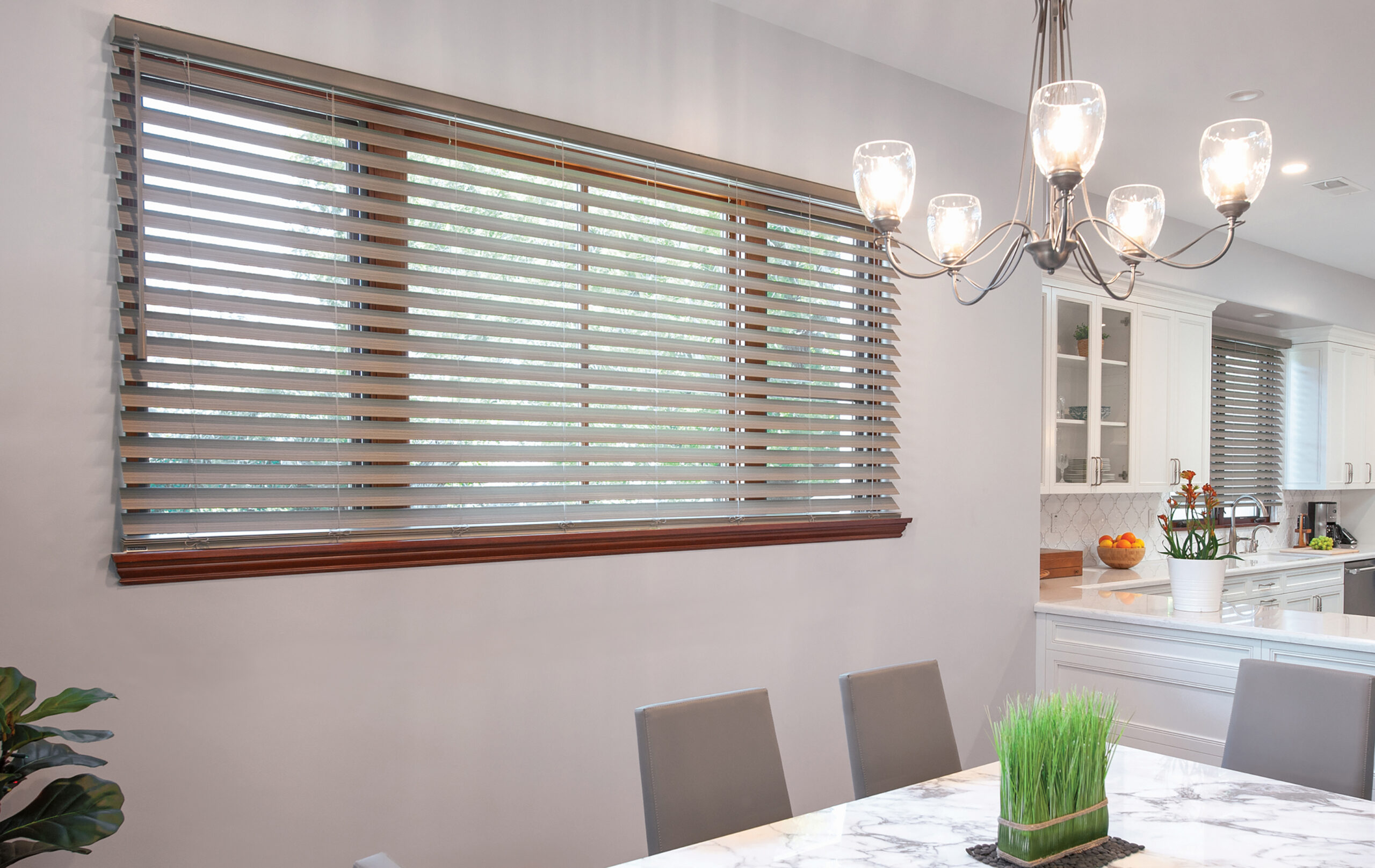 Norman Wood Blinds Dining