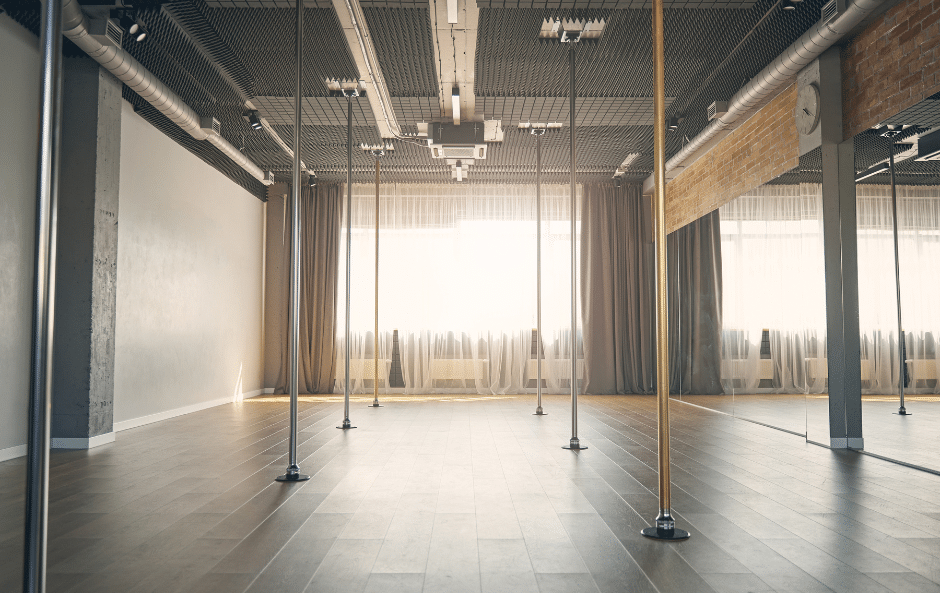 Window Treatments for Rocklin Dance Studios